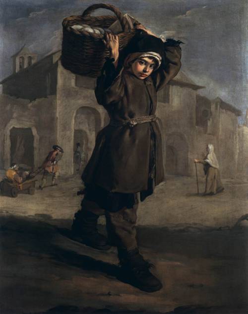 1.Giacomo CerutiBoy with a Basket1730, oil on canvas, Pinacoteca Tosio Martinengo, Brescia 