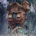 briarhide:Baba Yaga&rsquo;s chicken-legged house.