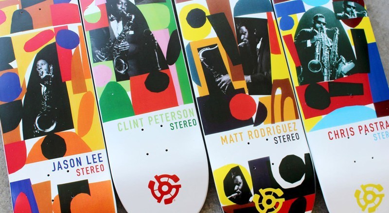 Stereo Horns series by Charlie Coatney x Stereo Skateboards http://www.thedailyboard.co/en/news/stereo-horns-series-by-charlie-coatney-x-stereo-skateboards/