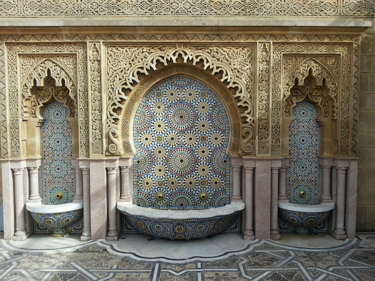 affrodisiac:   Mosaic in Rabat  