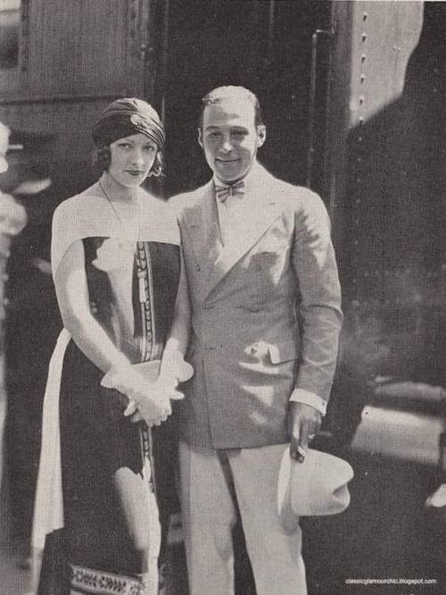 Rudolph Valentino & Natacha Rambova -