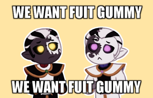 they want fuit gummy