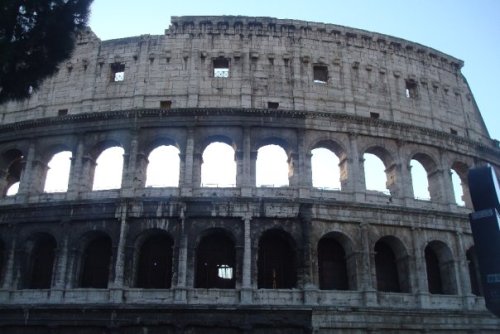 theancientgeekoroman:The Colosseum, Rome, Italy