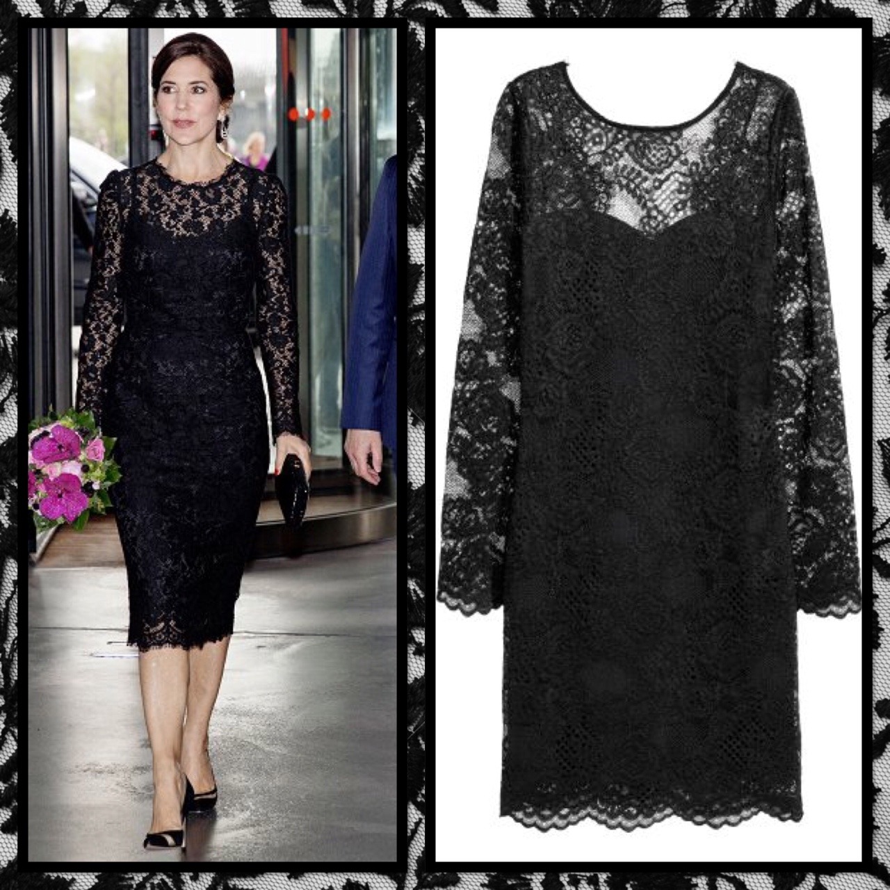 princess mary h&m dress