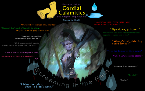 All of the 2019-2020 Cordial Calamities event ads!