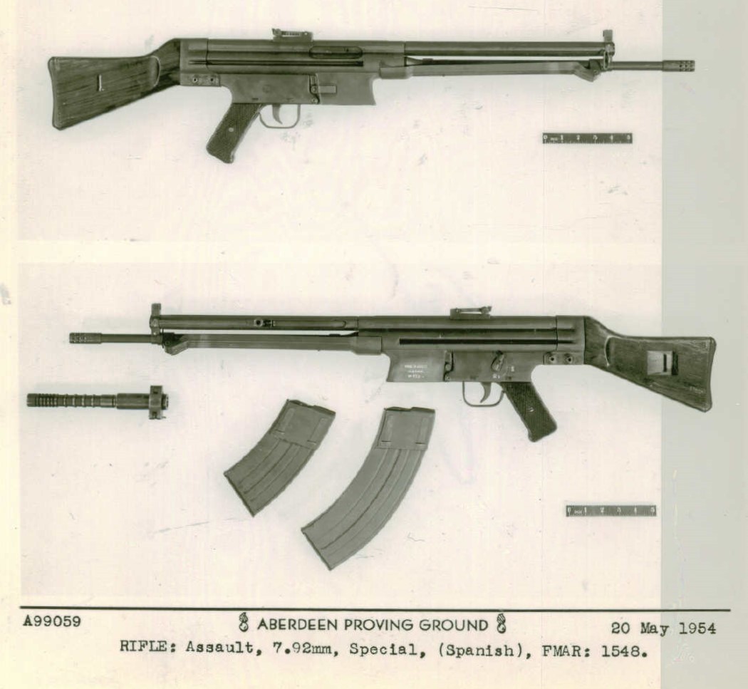 Historical Firearms — CETME Modelo A Prototype One of three rifle...