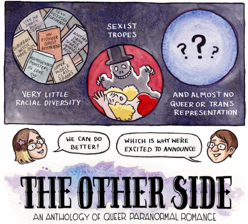 pigeonbits:othersideanthology:Pitch submissions will be open May 1 - May 31!  Get ready!In the meant