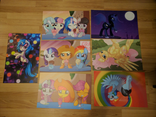 Edit: You can preorder the new Pony Clop Book on the same form as well now! Check it out!*Order here*Hey guys!Sorry for the bad picture quality and the glares and everything. I suck at taking pictures. I promise the prints look stunning in person.I have