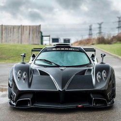 thexpensive:  Black carbon #pagani zonda