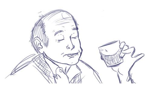 HAI GUYSI’m gonna use this tumblr more now WOO!Also here’s a WIP of Lahey I never finished 