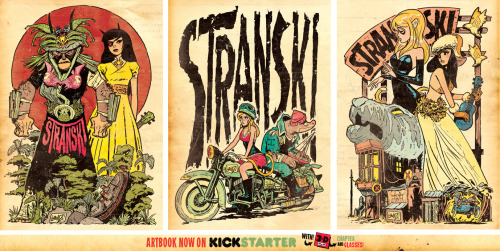 LAST CHANCE to get THE ART OF STRANSKI, my 100-page hardback art book, for a LONG TIME is NOW! ONLY 