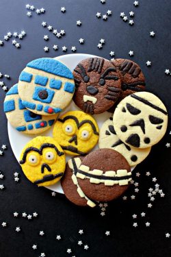 sweetoothgirl:  Star Wars Sugar Cookies  