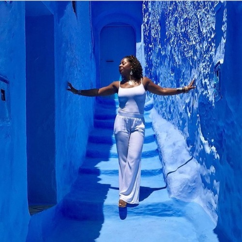 @dafinagood The Blue Pearl #Morocco #soultravel