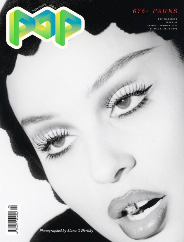 softestaura:Alexa Demie for the Pop Magazine Spring/Summer 2022 Cover 