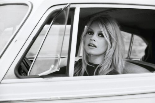 Jacques Héripret, Brigitte Bardot au volant de sa Rolls Royce, 1968