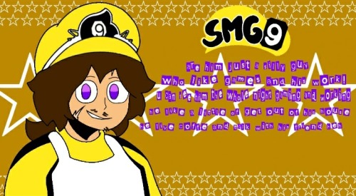 Oh And Are He Friend Of SMG8 Oc By @mrfellsans !!
