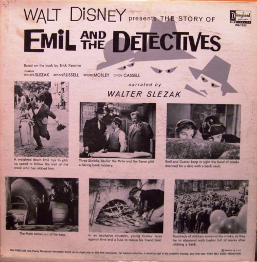 Emil and the DetectivesDisneyland Records DQ-1262