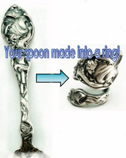 ringtorulethemall:  Your Spoon Made Into