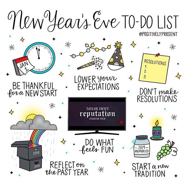 positivelypresent:Happy NYE! 🥳 Obviously, I had to repost this one today! Who’s