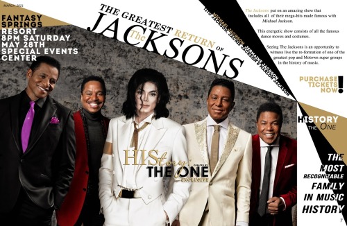 The Greatest Return of the Jacksons! The most recognizable family in Music History.