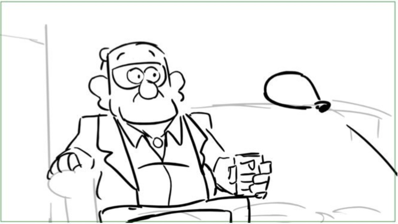 fuckyeahgravityfalls:  Storyboard panels via Matt Braly.  First two by Aaron Springer;