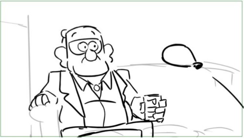 Porn Pics fuckyeahgravityfalls:  Storyboard panels