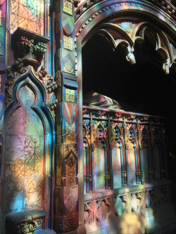 scottpidity: Sunlight Streaming Through a Stained Glass Window