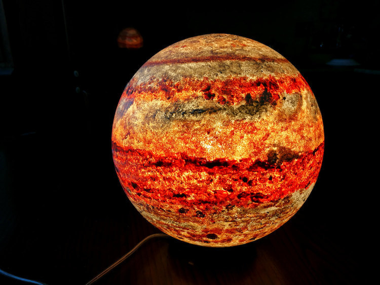 wordsnquotes:  culturenlifestyle: Stunning Hand Painted Painted Lamps Italian astrophysicist