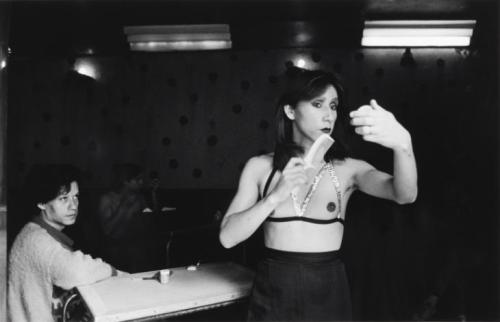 Paz ErrazurizAdam’s Apple ,1983These intimate portraits show cross-dresser and transgender sex worke