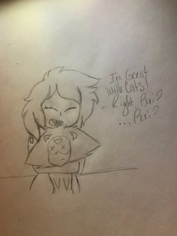 I normally don’t like posting my art, for the main reason of- it sucks…  But I was having a bad night and decided I can’t be brought down any lower rn…(teacupswritesstuff)OGHGLNDSF