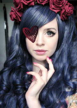 dolleyedgirl:  New wig and new lenses make