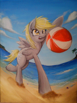 theponyartcollection:  Beach Horse by ~MiracleKilljoy