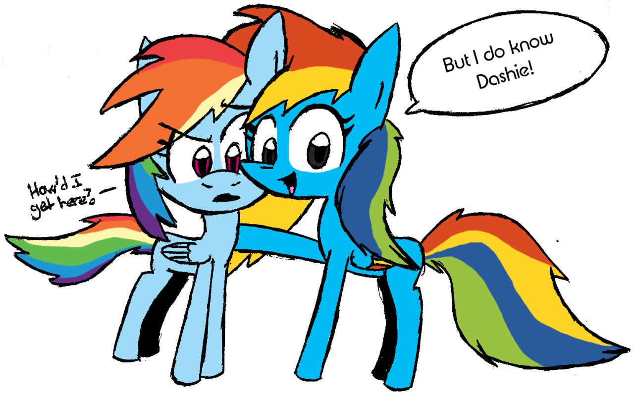 i-am-windows-pone:  .. Now will everypony PLEASE stop comparing me to Dashie? And