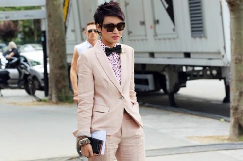 sunny1:virginiaoath: Esther Quek  fashion director of The Rake and Revolution magazines