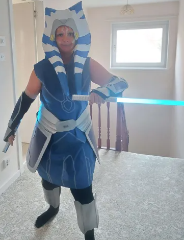 Not Undertale related for once haha. 
I was at Comic con at the weekend as Ahsoka, it was so much fun. This is the first 