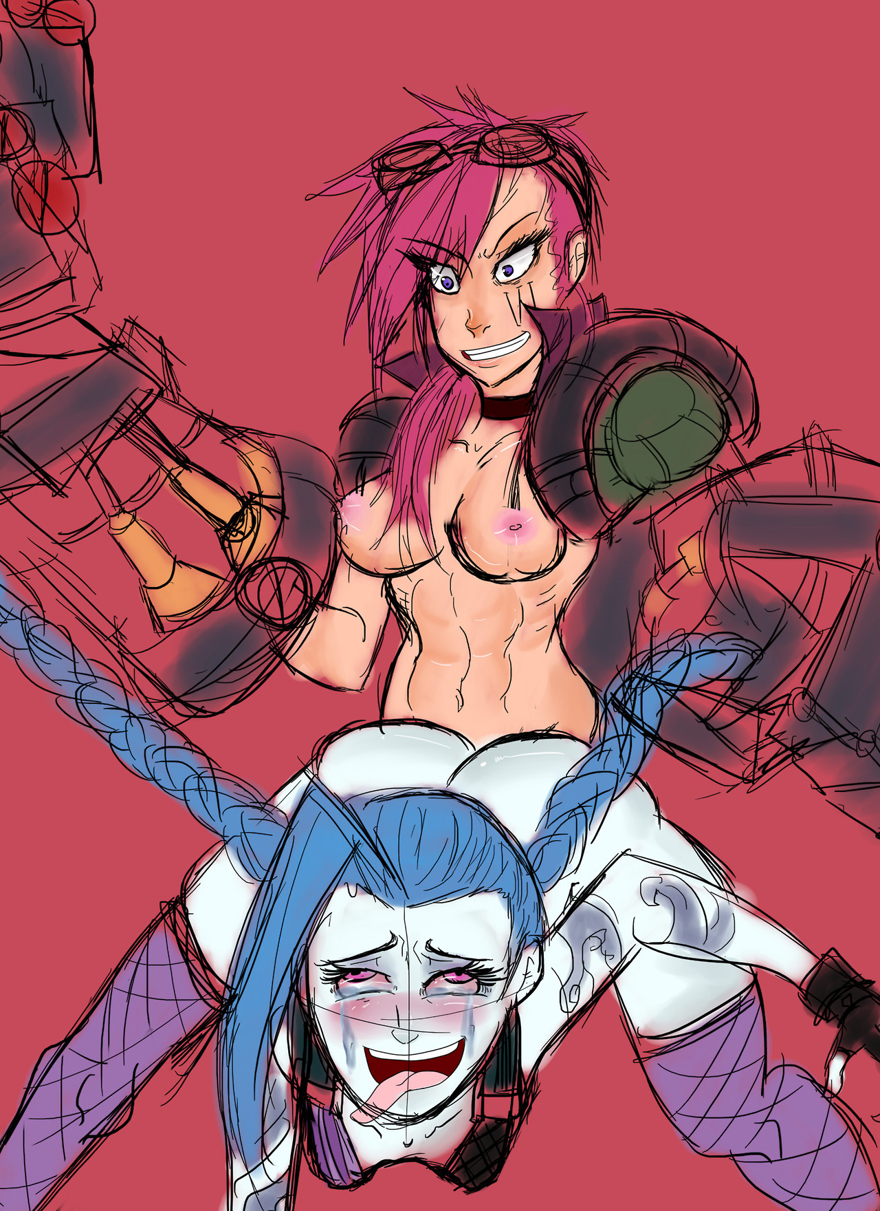 Jinx and Vi