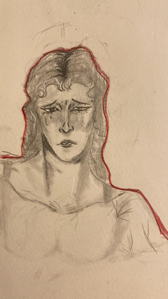 A Sad Woman Yeah I Was Like Imagining Vampires And That Came To Mind So 