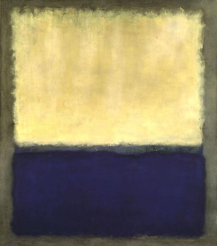 colin-vian: Mark Rothko, Light, Eart and Blue, 1954, Oil on canvas, 191,5 x 170,2