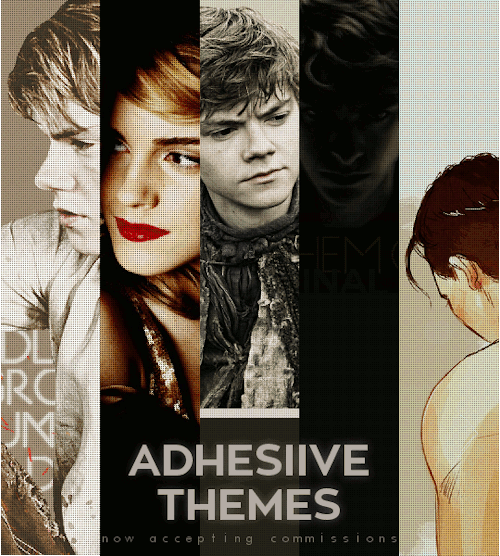 adhesiive:                   THEME COMMISSIONS BY 