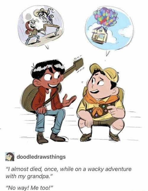 Carl isn&rsquo;t Russell&rsquo;s grandpa but this is still Wholesome 100