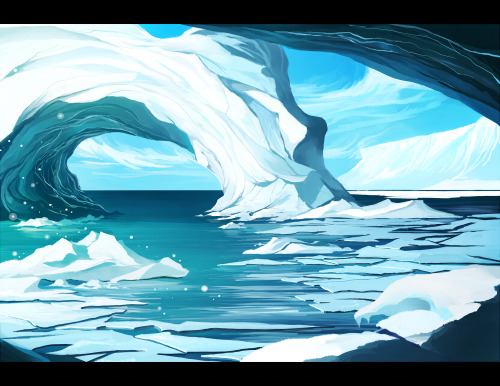 77chen:  Some environments I drew for a school project last year :) 