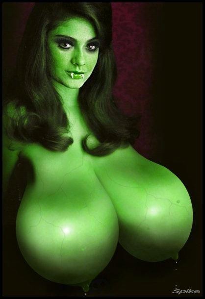 Sex Happy Halloween…!A Spooky Booby Vampiress pictures