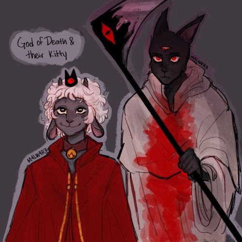 More Doodles Of These Two Because I've Finished Reading Up To Chapter 17 In The Rehabilitation Of Death