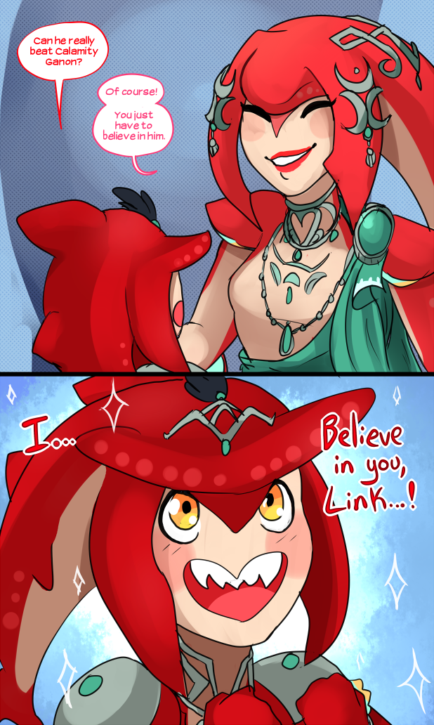 scarletify:I love the Zora in Breath of the Wild so much and I CAN’T STOP THINKING