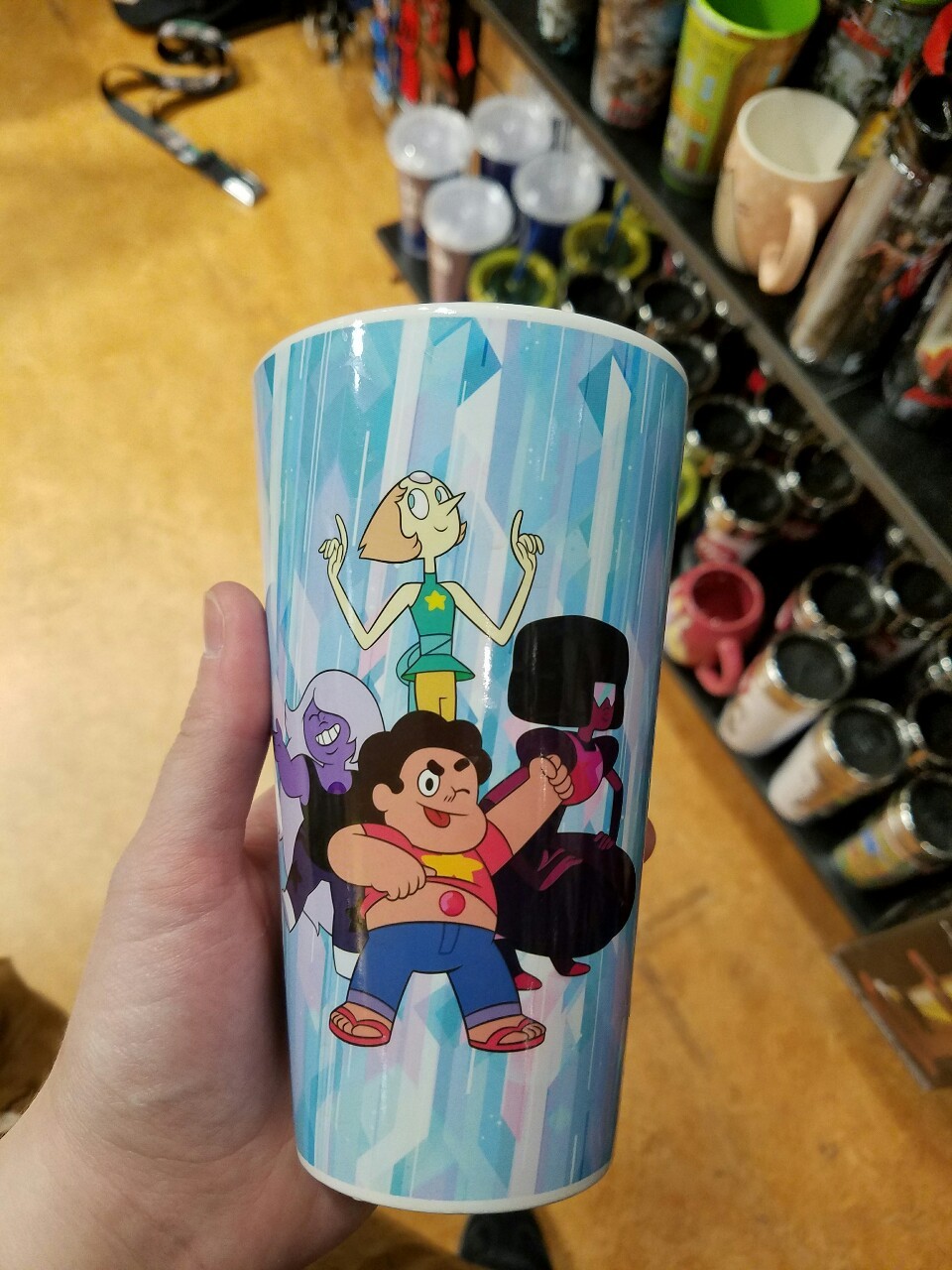 Hey! I think I found something new for your merch list! I saw this weird glass in
