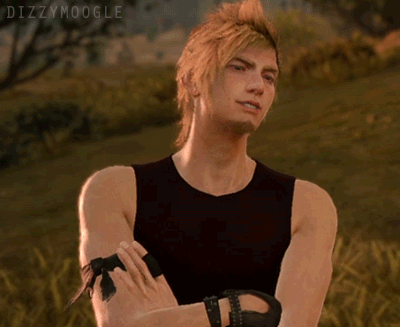 dizzymoogle:  Prompto Being…Prompto  ❤️  