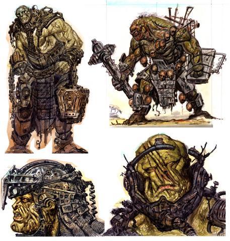 mirelurk-cakes:  Super Mutant Behemoth concept art. 