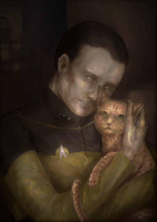 Data and Spot <3 (based on this photo)