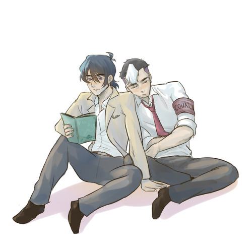 yukifunv: A little break for the President of the Student Council.