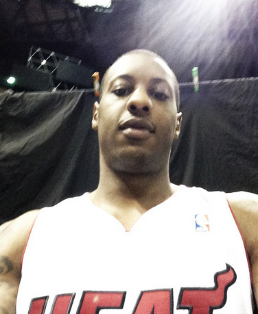 whitehot-heat:  Miami Heat selfies 1 